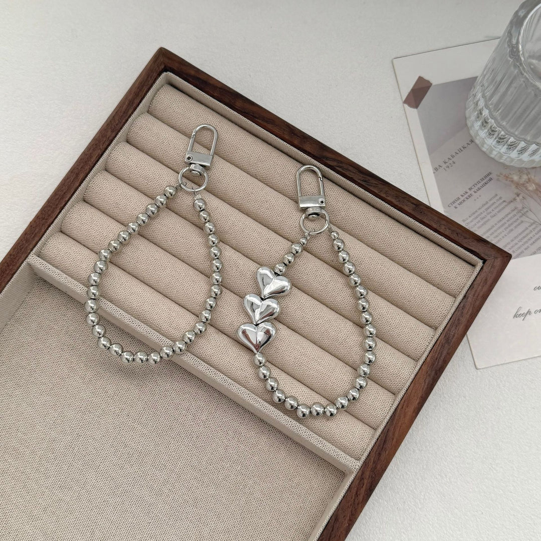 Herz-inspirierten Charm-Schlüsselanhänger Karnz