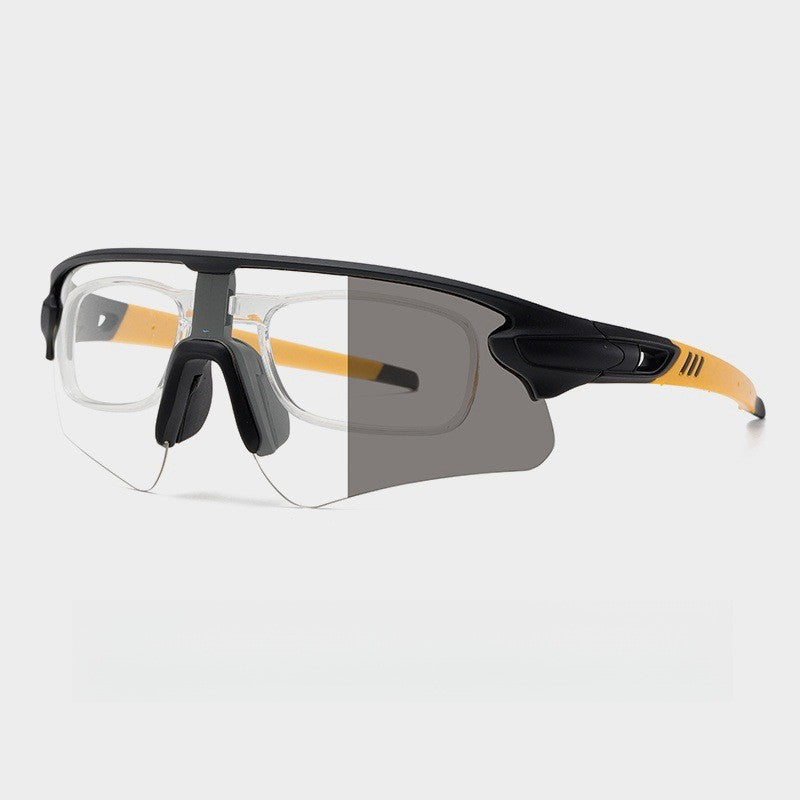 Unisex Sportliche Hochleistungs-Sonnenbrille mit aerodynamischem Design und verstellbarem Nasenpad Karnz