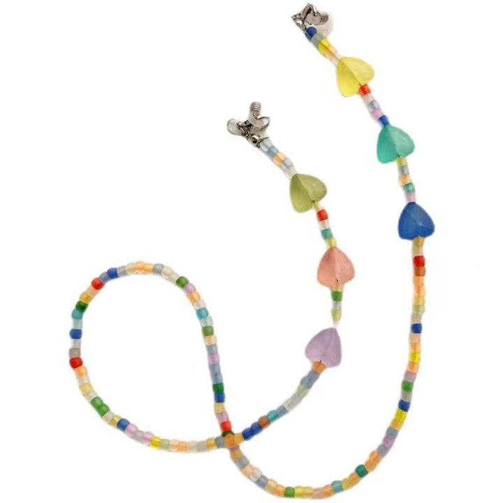 Bunte Perlen-Brillenhalterkette Karnz
