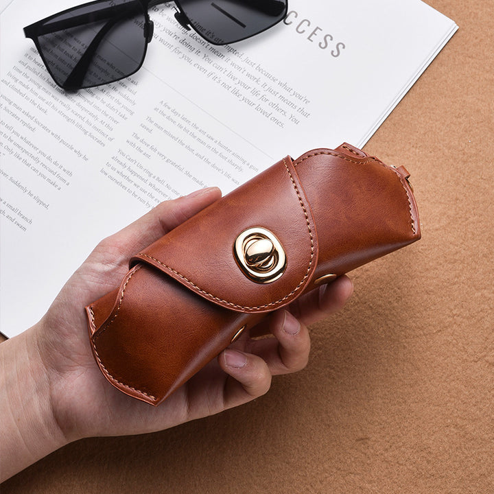Eleganter Leder Sonnenbrillenetui Karnz