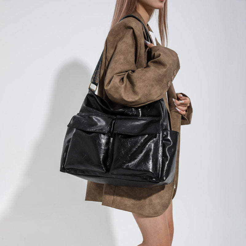 Chice metallische Handtasche Karnz
