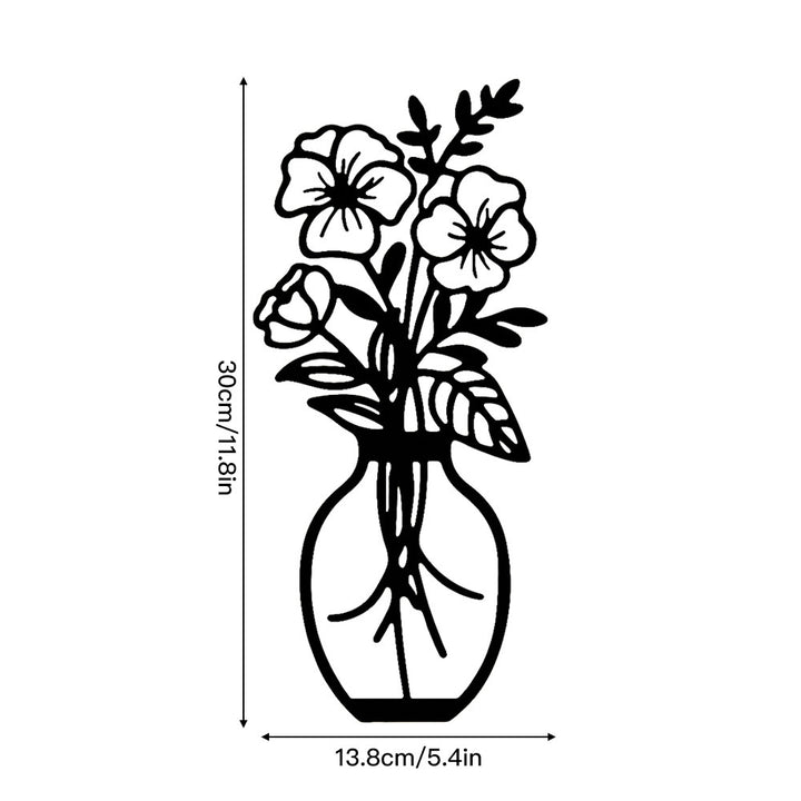 Künstlerische Blumenvase Dekoration