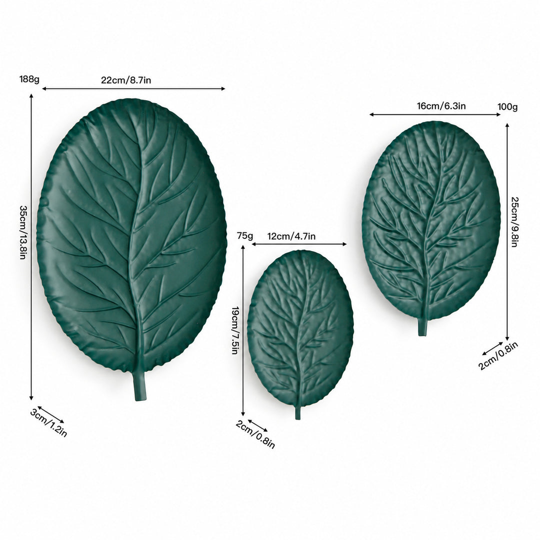 Dekorative Blattform