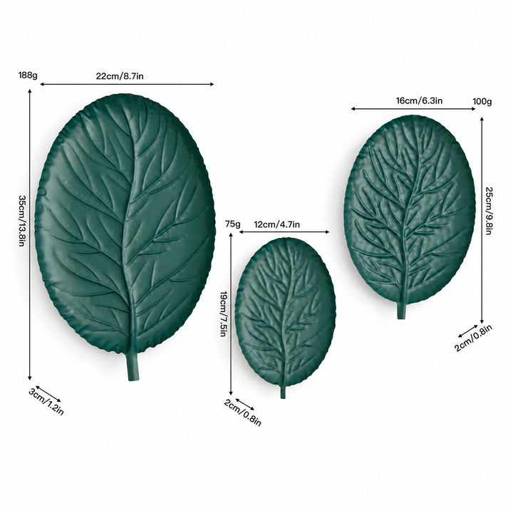 Dekorative Blattform