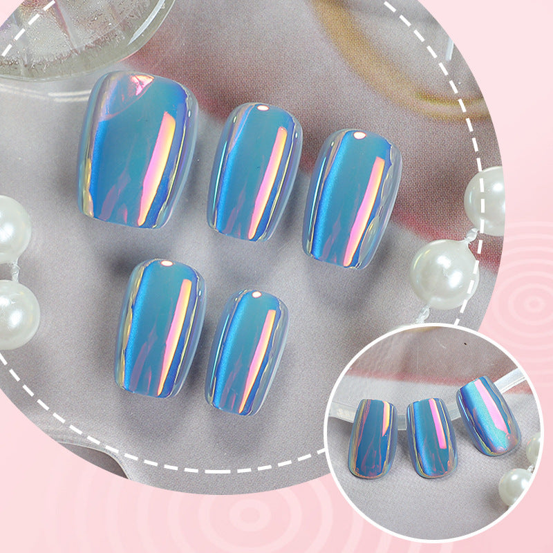 Iridescent Nail Art Press-On Set
