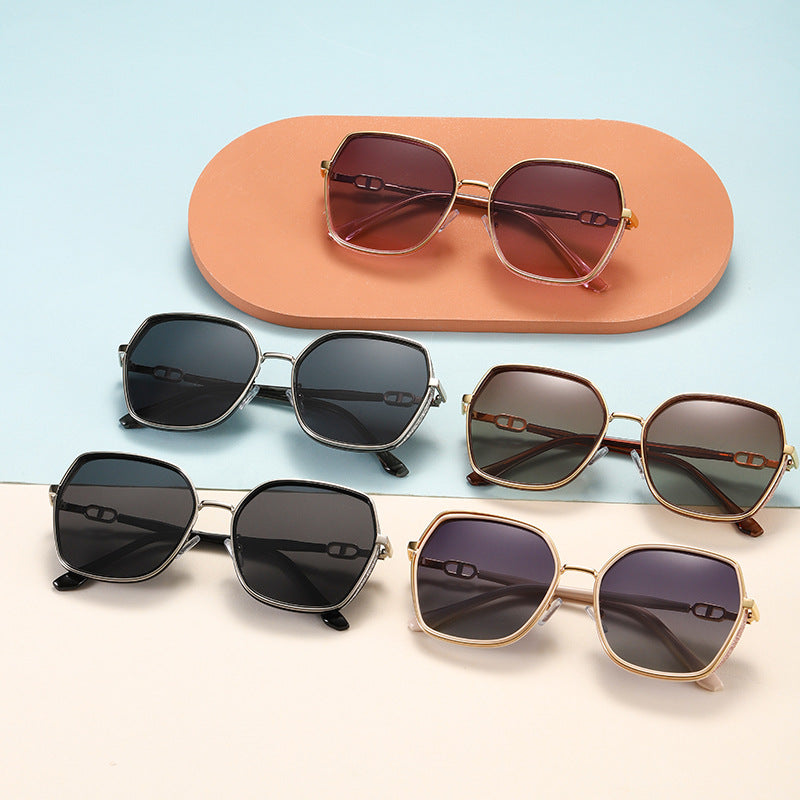 Damen modische quadratische Sonnenbrille Karnz