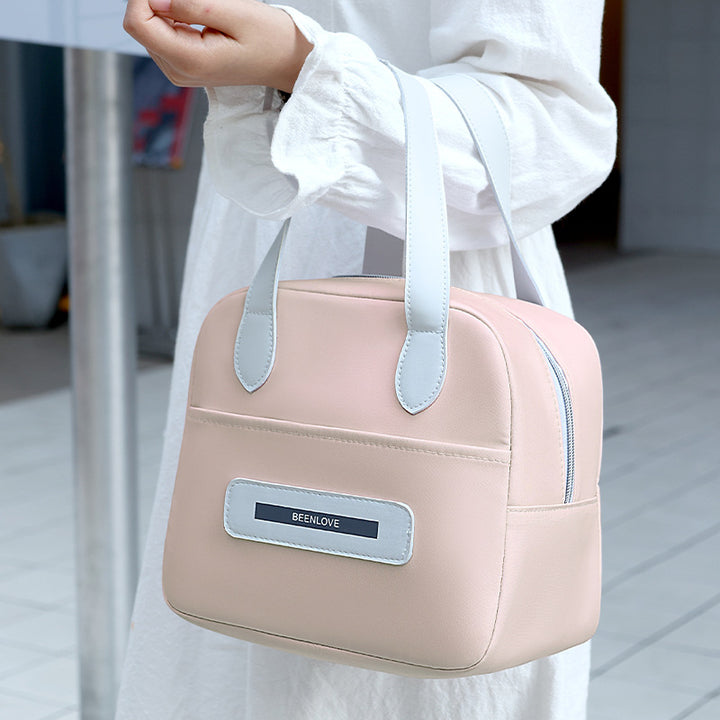 Stylische isolierte Lunch-Tasche