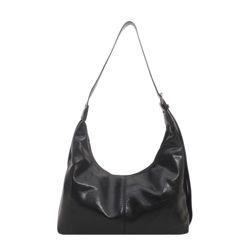 Zeitgenössische weiche Leder Hobo Tasche
