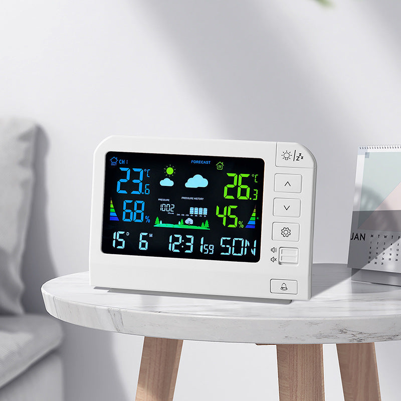 Digitaler Wetter-Alarmwecker mit multifunktionalem Display Karnz