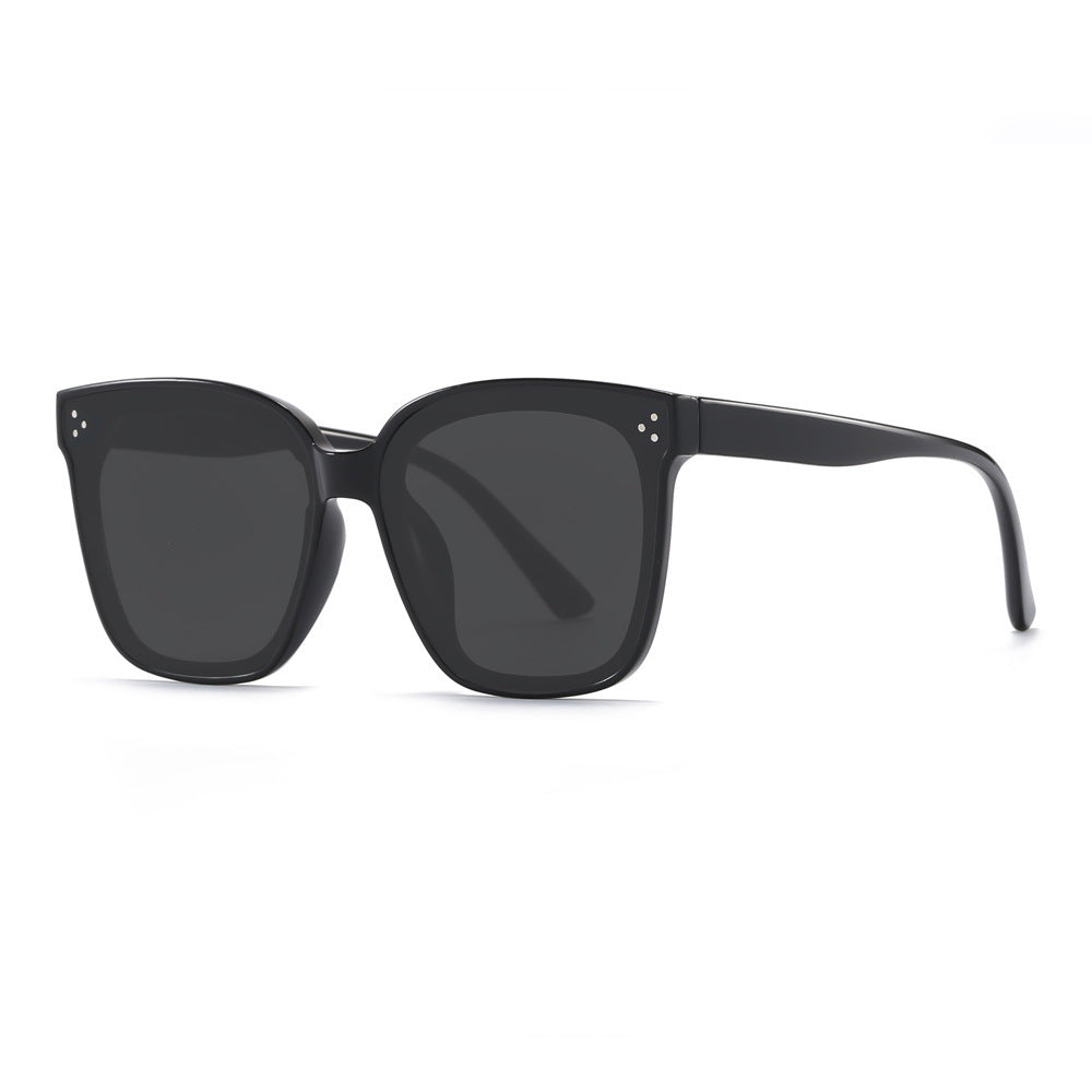 Damen Modische quadratische Sonnenbrille mit robustem Rahmen und UV-Schutz Karnz