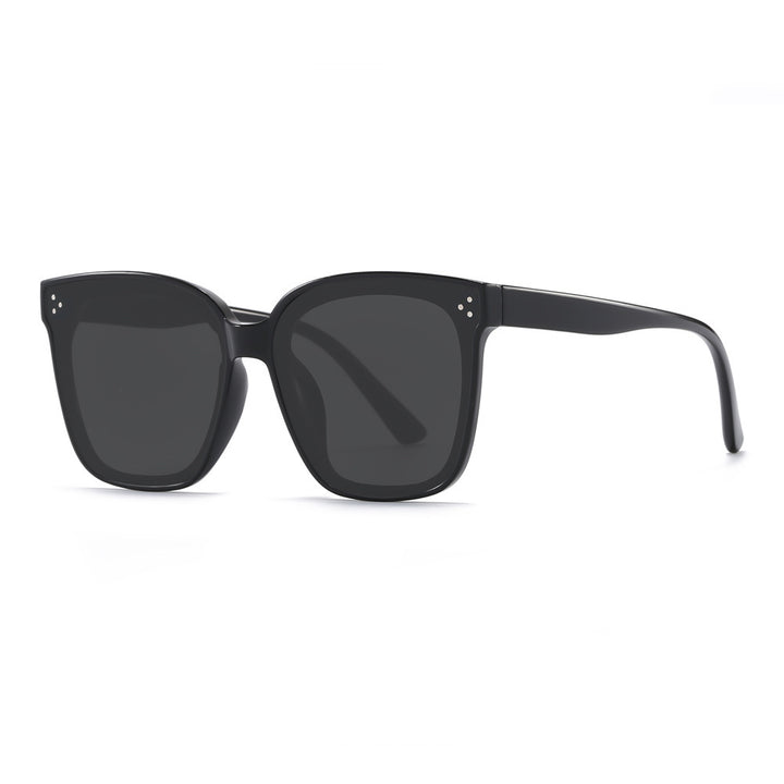 Damen Modische quadratische Sonnenbrille mit robustem Rahmen und UV-Schutz Karnz
