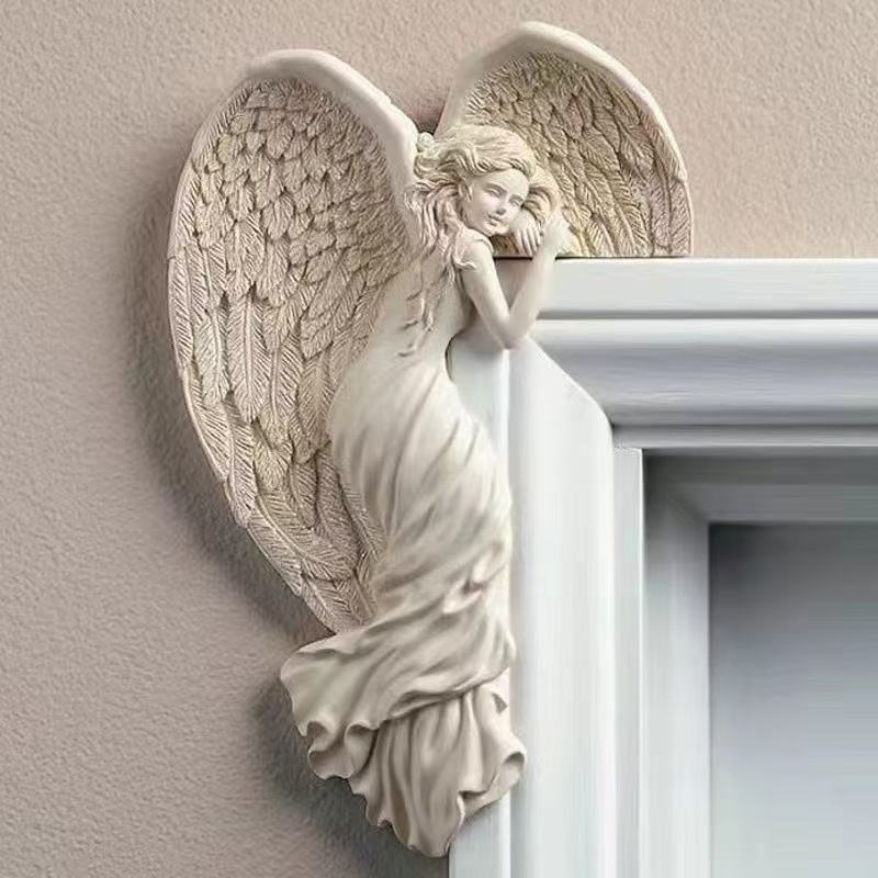 Dekorative Engel Figur Karnz