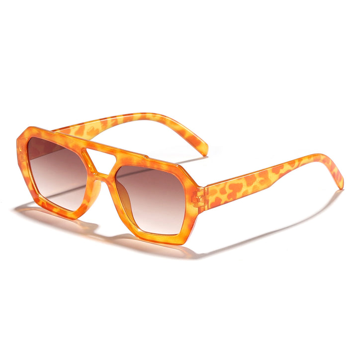 Damen modische Sonnenbrille im exklusiven Octagon-Design Karnz