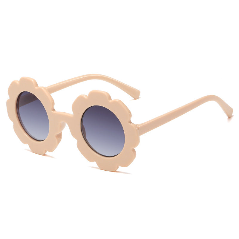 Damen verspielte Blumen-Sonnenbrille mit hoch UV-Schutz Karnz