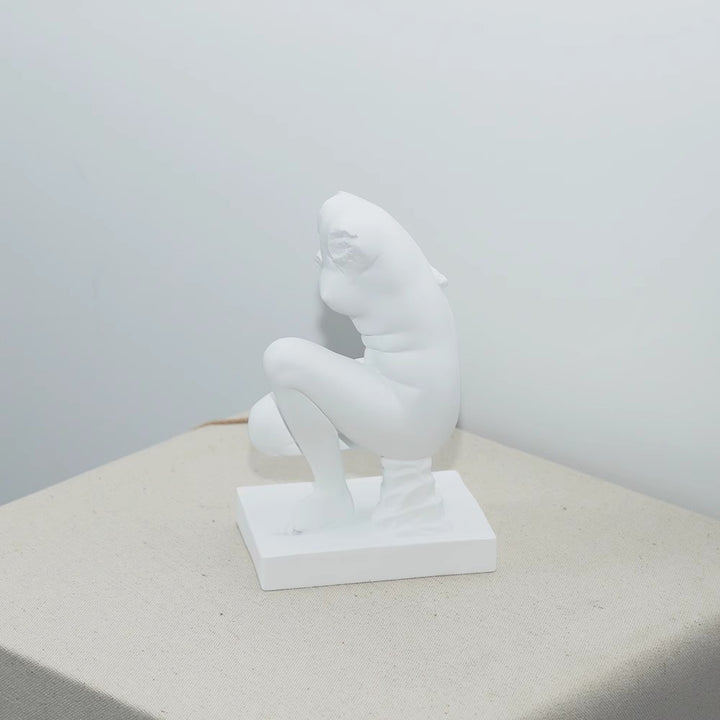 Abstract Künstlerische Figurine
