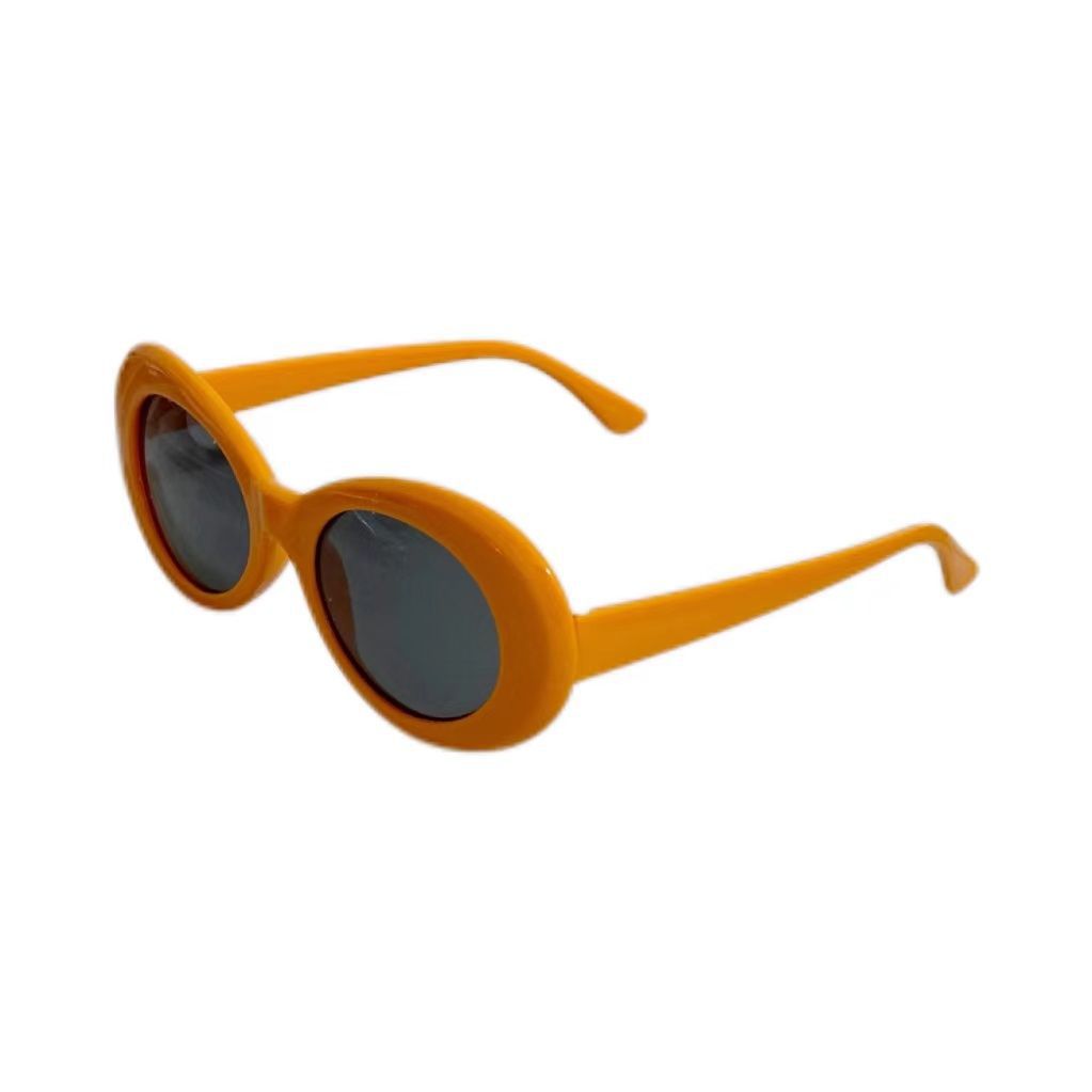 Damen Stilvolle Sonnenbrille mit ovalem Rahmen Karnz