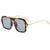 Damen modische Sonnenbrille mit angesagtem quadratischem Rahmen Karnz