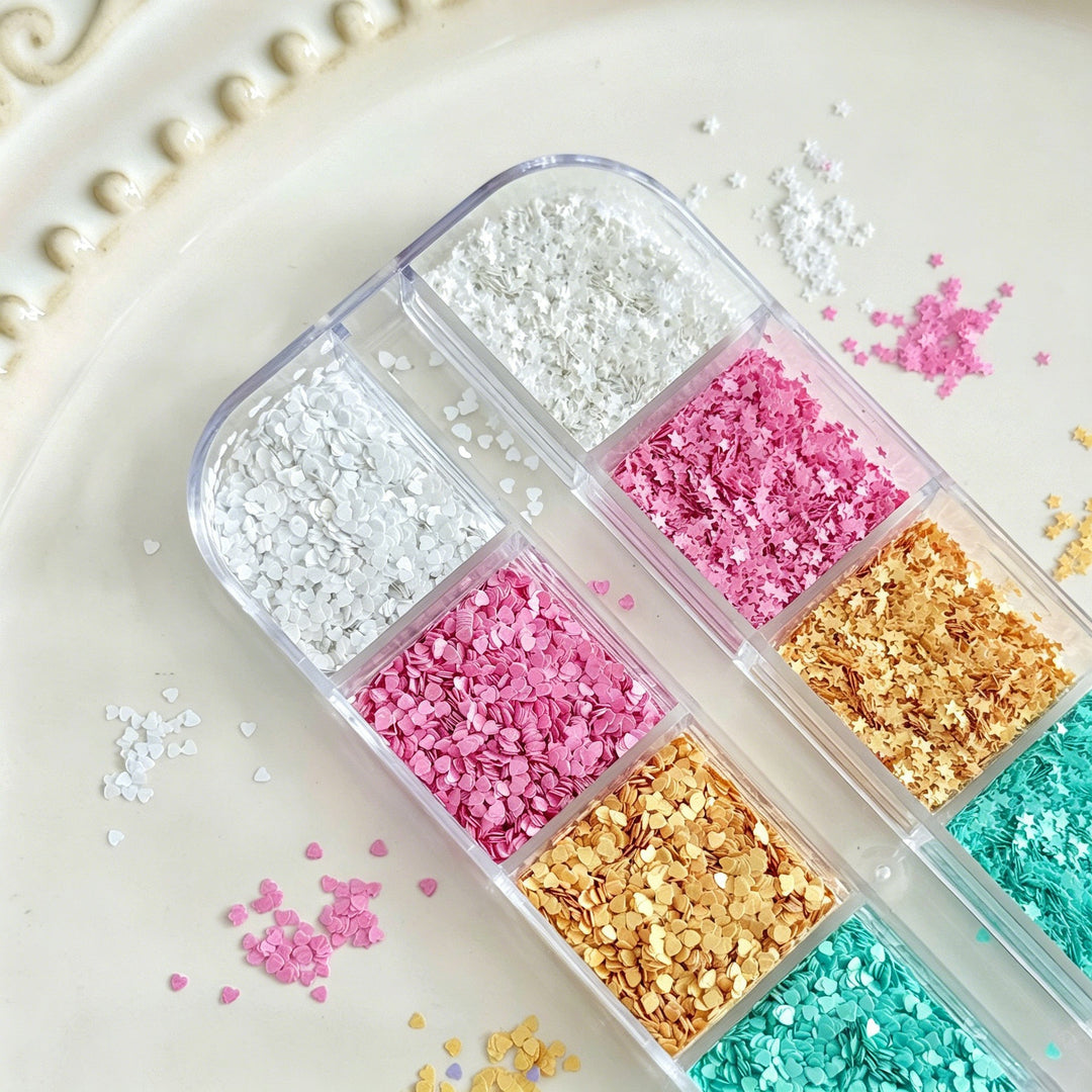 Premium Nail Art Glitter Set
