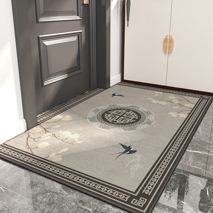 Eleganter orientalischer Musterbereichsteppich