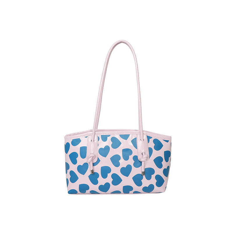 WoCasual Herz-Muster Tote Bag Karnz