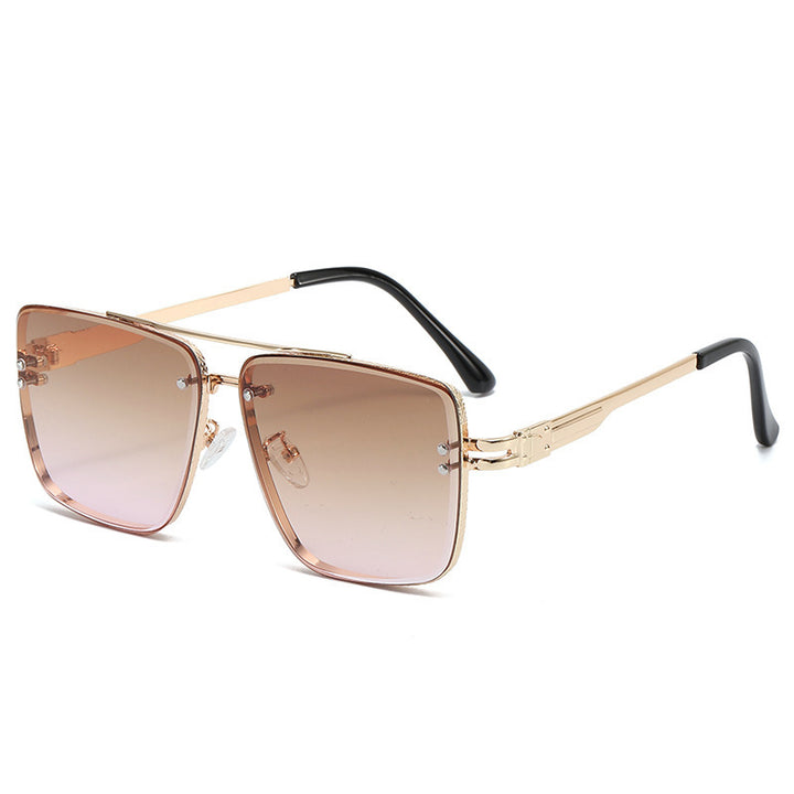 Damen Elegante Oversize-Sonnenbrille mit gradienten Gläsern und auffälligem Rahmen Karnz