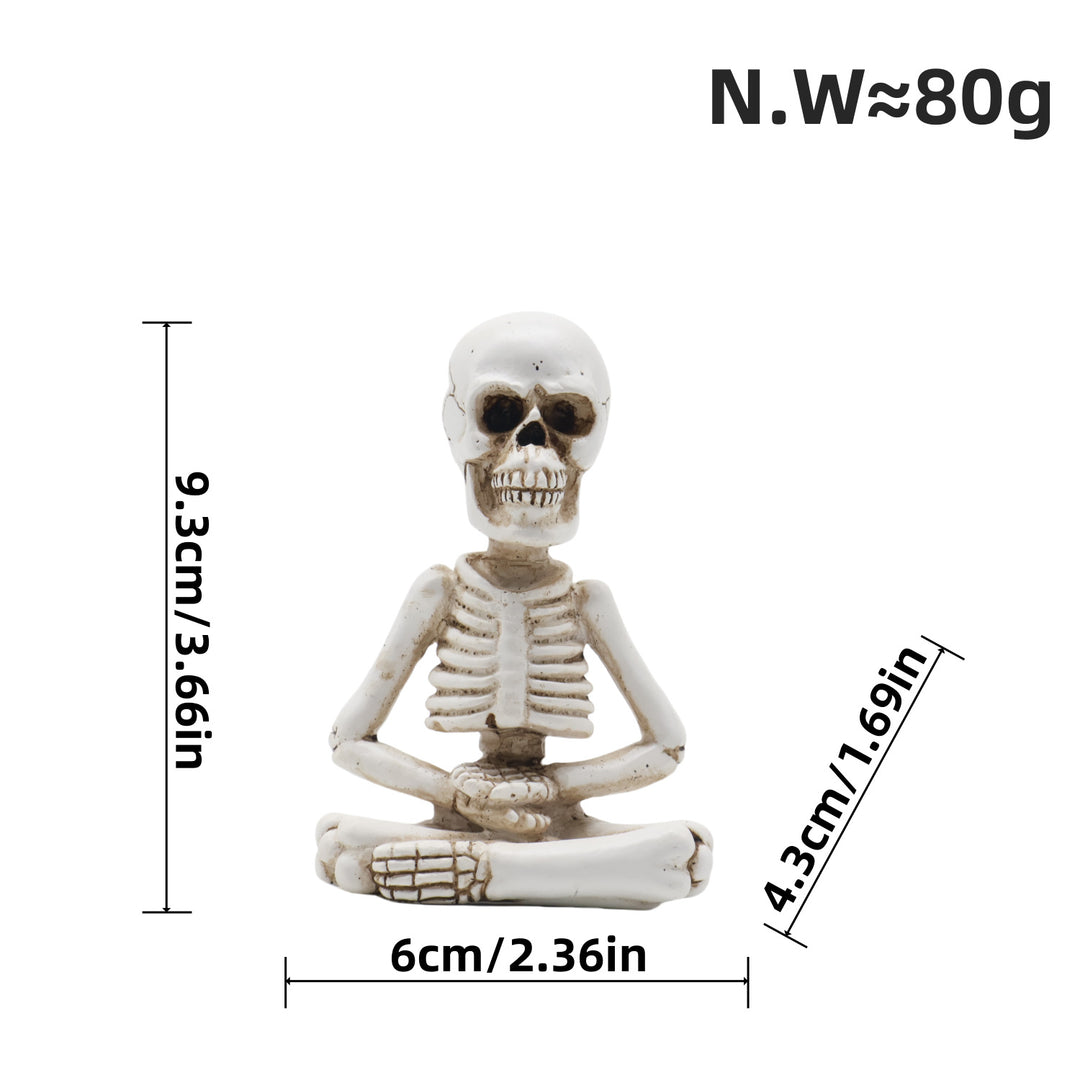 Dekorative Skelettfigur Karnz