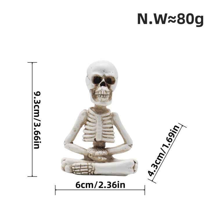 Dekorative Skelettfigur Karnz