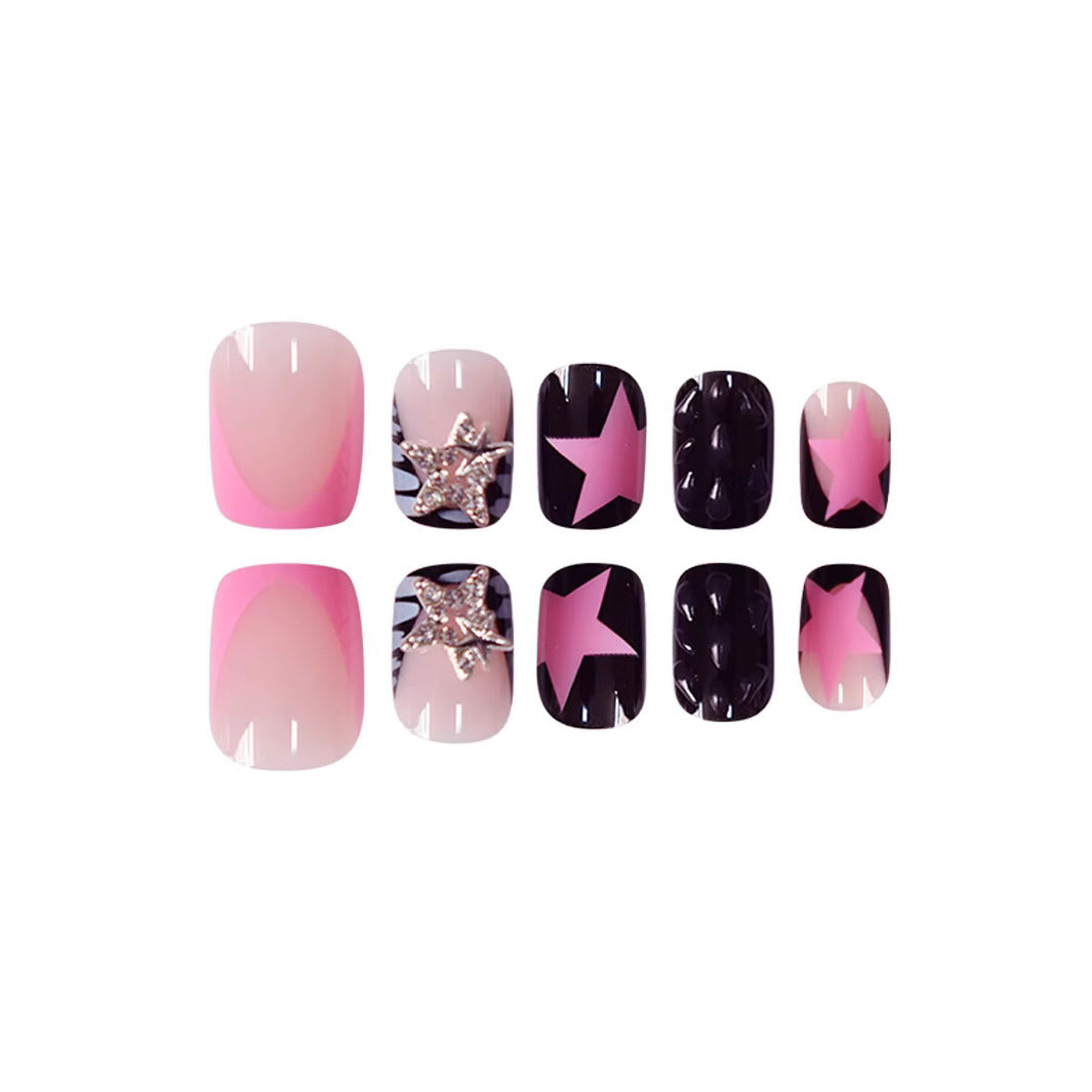 Glamorous Press-On Nail Art Karnz