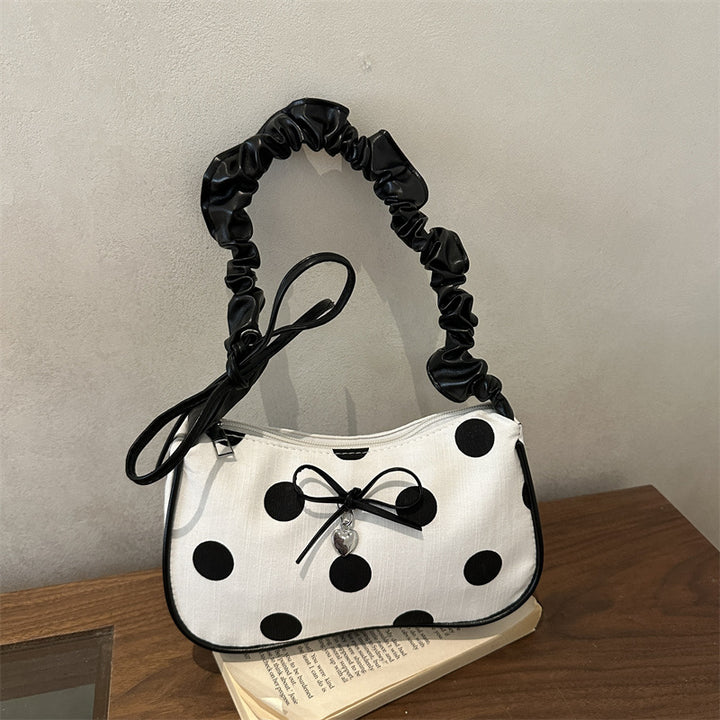 Charmante Polka Dot Abendhandtasche