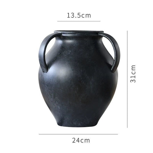 Künstlerische dekorative Keramikurne