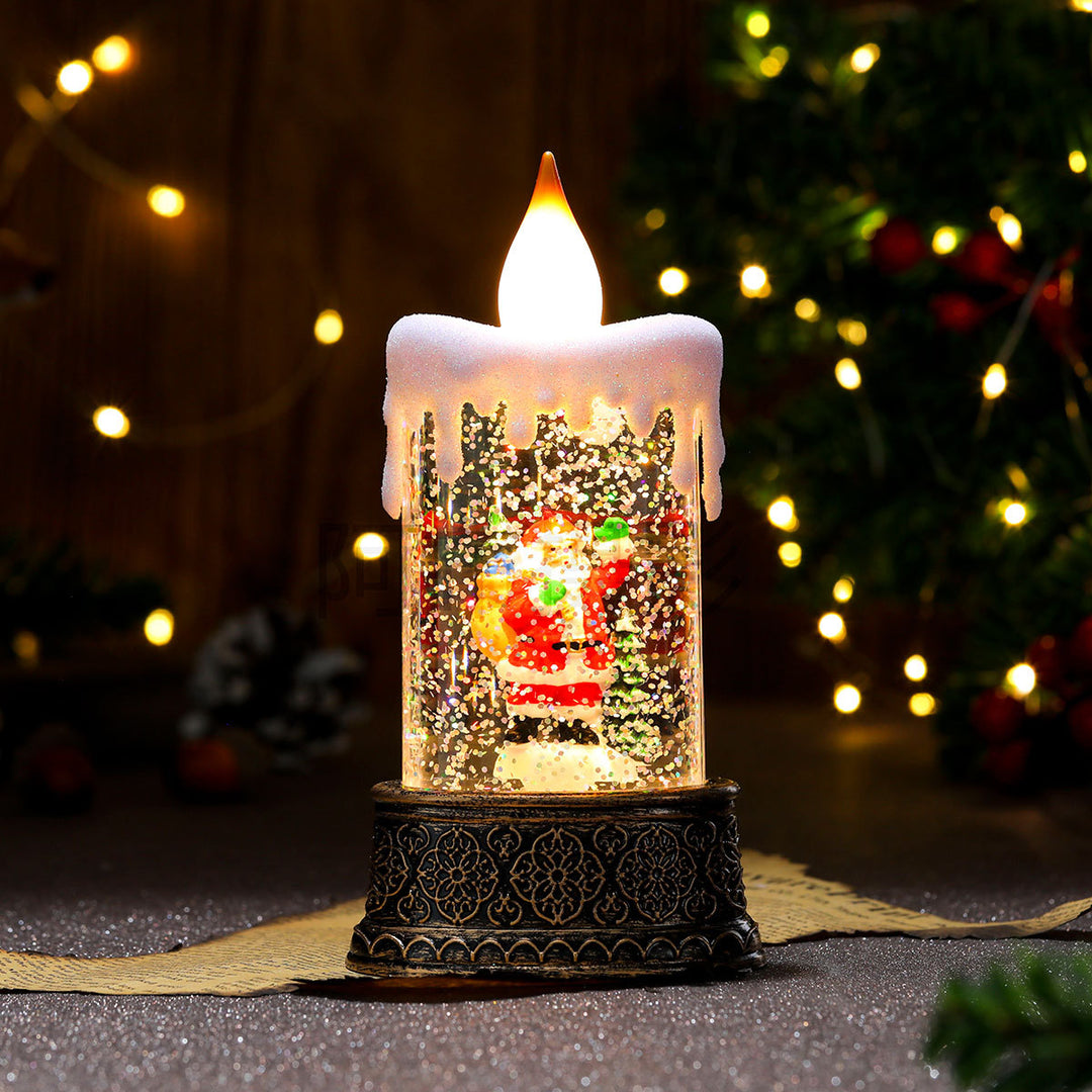 Dekorative Leuchtende Weihnachts-Telefonbox Schüssel