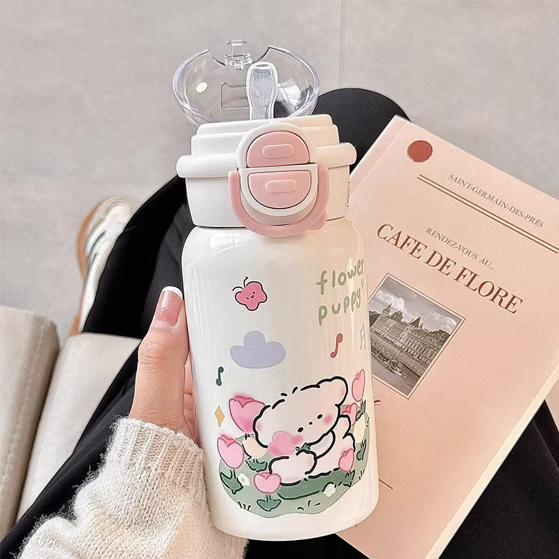 Damen bunte Trinkflasche Karnz