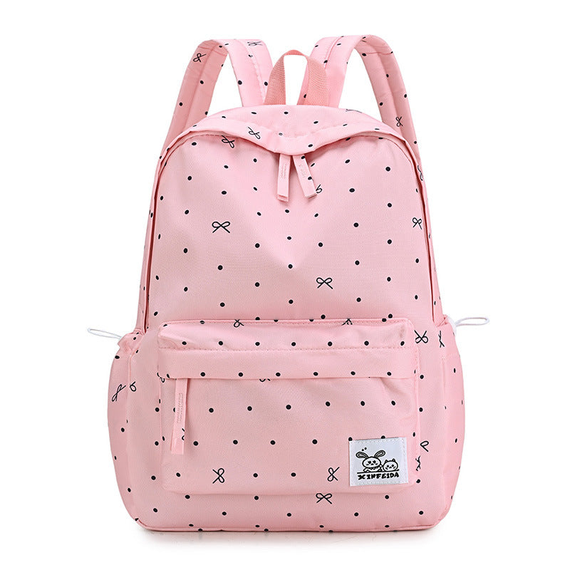 Stylischer gepunkteter Rucksack