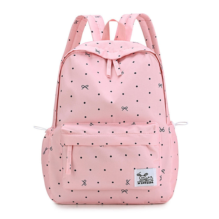 Stylischer gepunkteter Rucksack