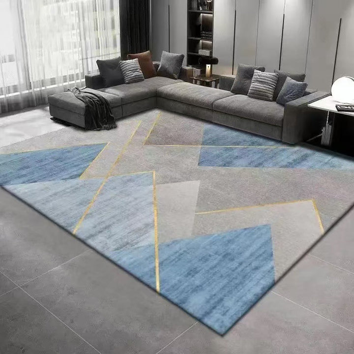 Geometrisch gemustert moderner Teppich