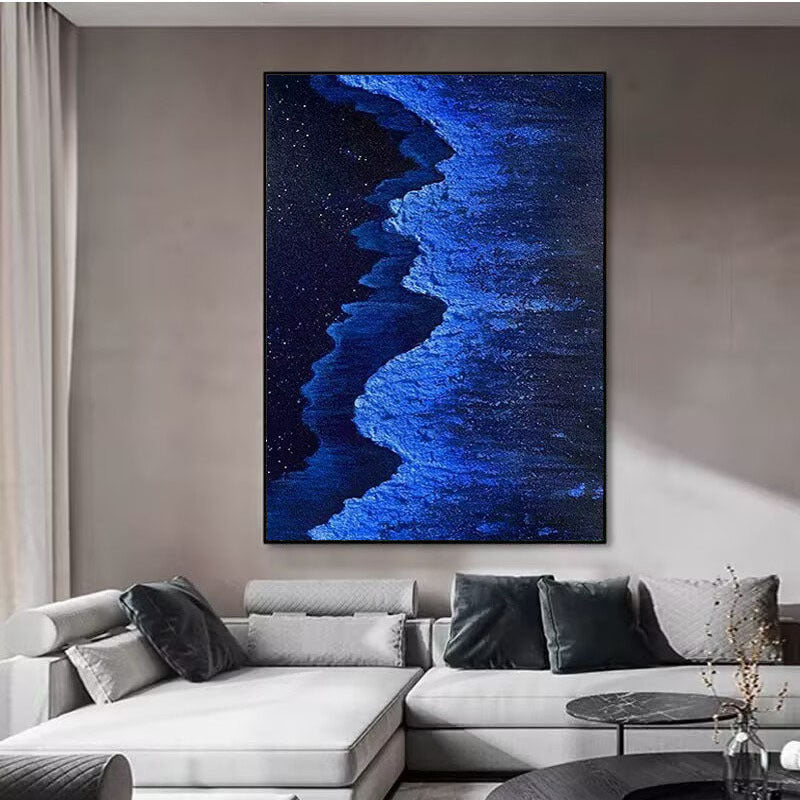 Dekorative Texturierte Leinwand Wandkunst