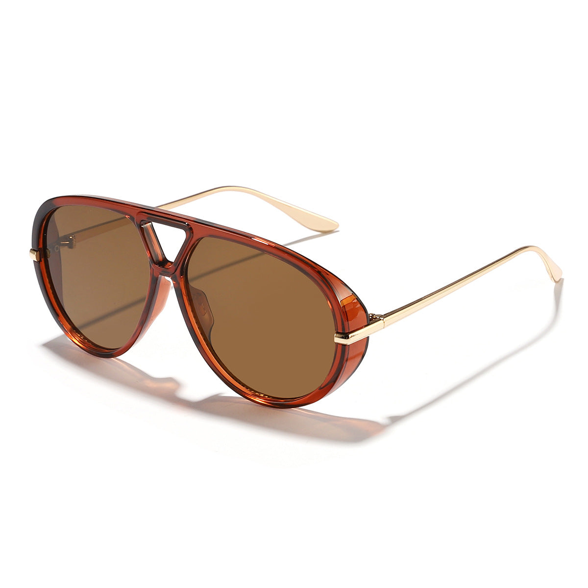 Damen Sportliche Sonnenbrille im markanten Pilotenstil Karnz