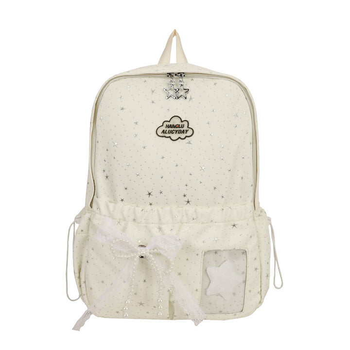 Verspielt Stern-Themen Rucksack