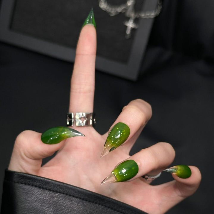 Stilvolle Stiletto Press-On Nägel