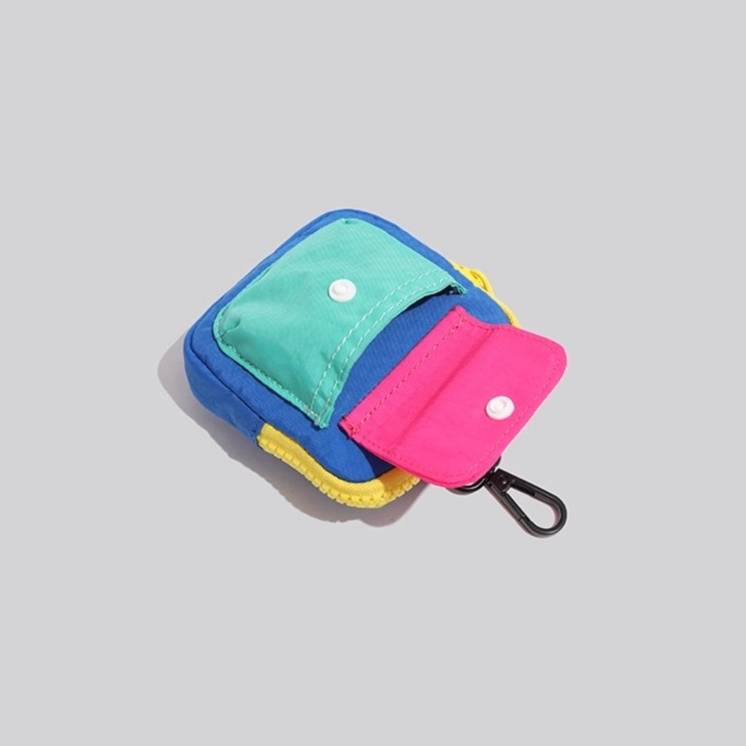Farbblock Mini Aufbewahrungstasche Karnz
