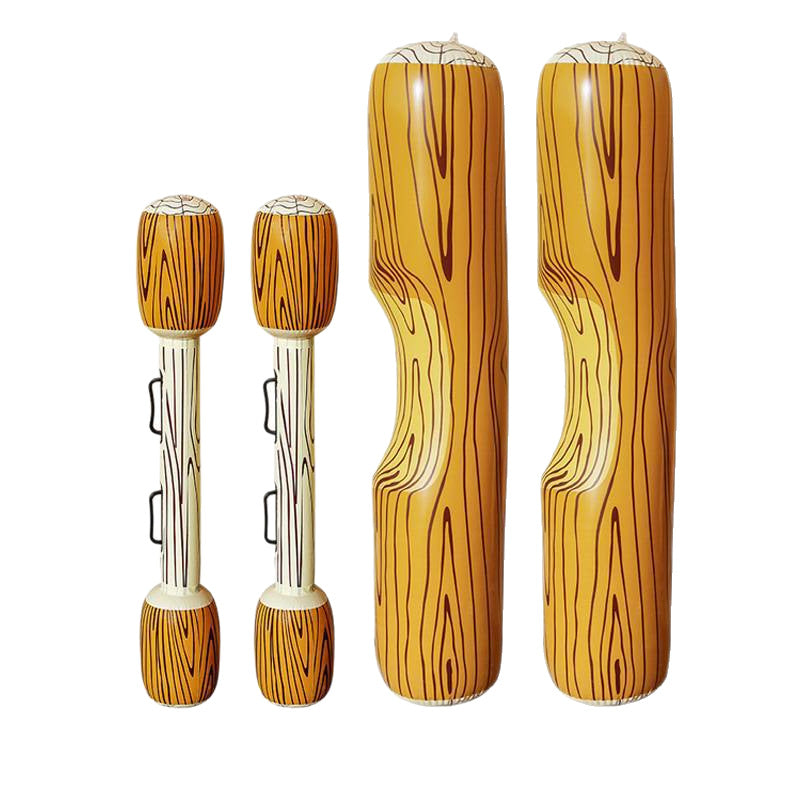 Unisex aufblasbare Holzstäbe Karnz