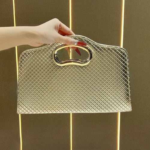 Texturierte Abendhandtasche