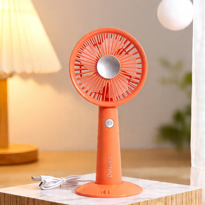 Damen Tragbarer USB Ventilator mit einfacher Bedienung und flexibler Neigung Karnz