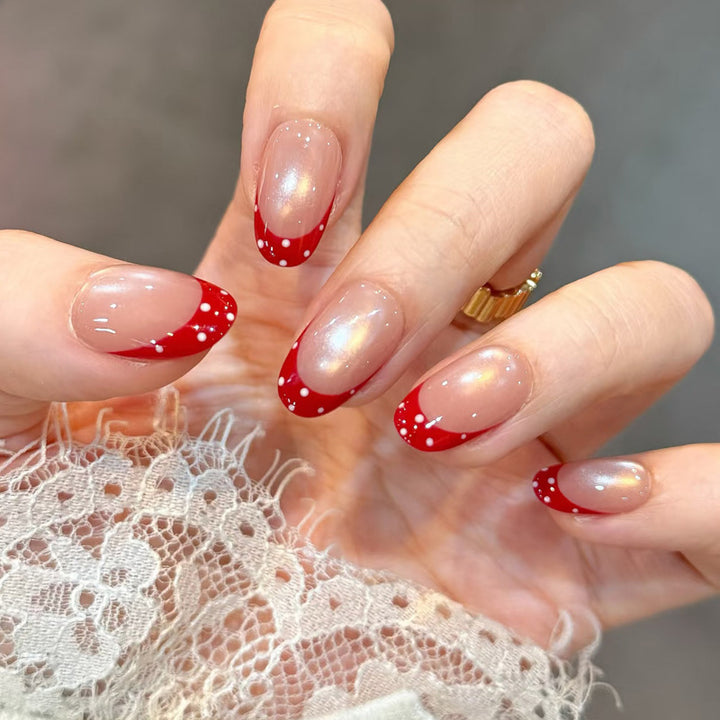 Dekorative French Tip Aufkleber-Nagelkunst Karnz