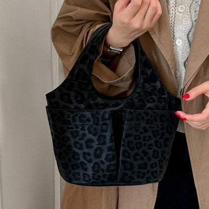 Stilvolle Faux-Leder Tragetasche