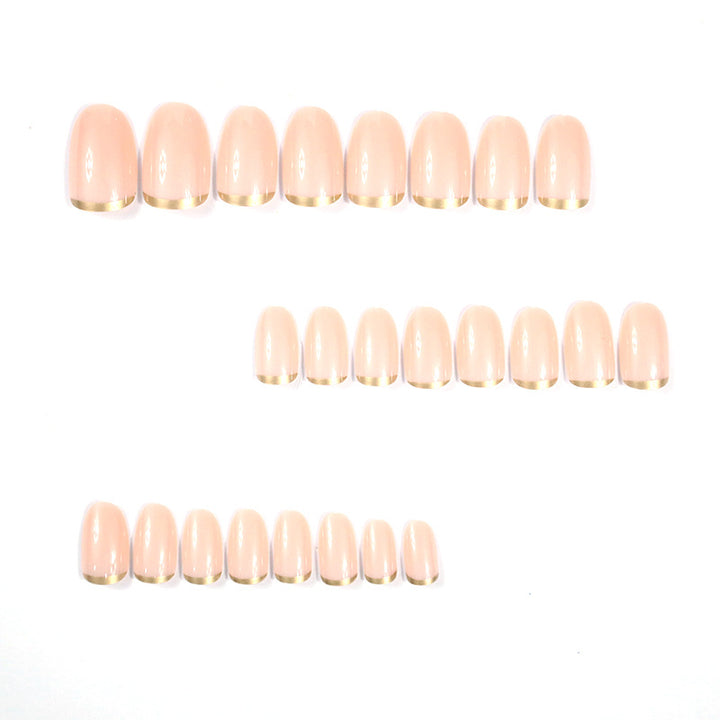 Elegante mandelförmige Nagelvergrößerungen Karnz 1789915511