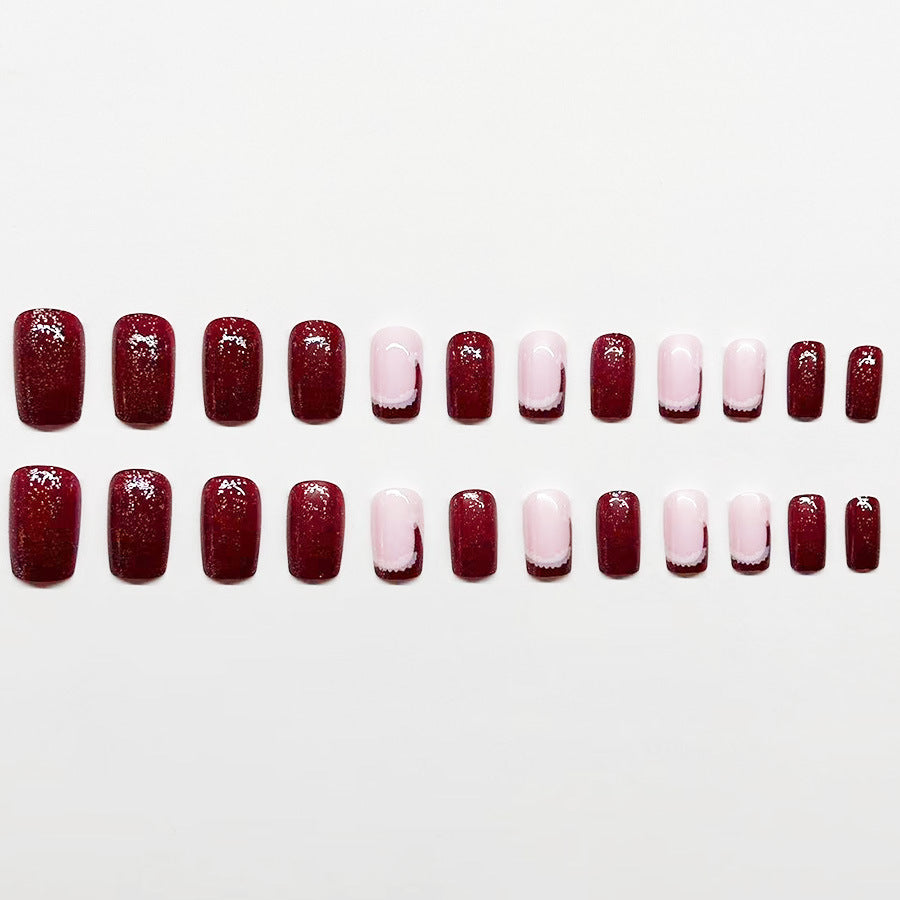 Festliches Glitzer Nagelkunstset Karnz
