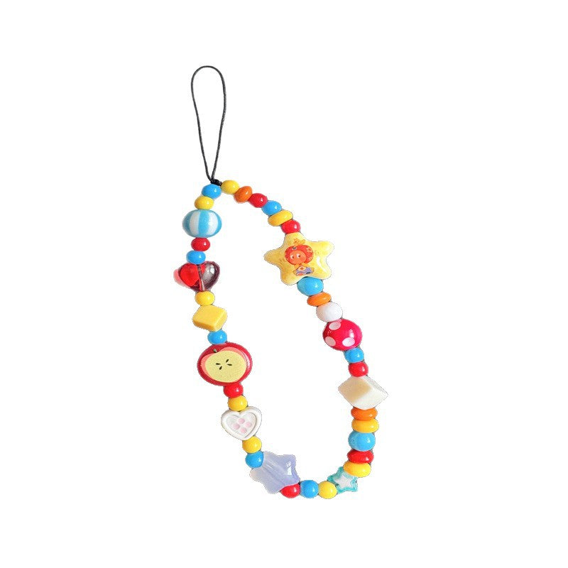 Funky Perlen Charm Lanyard Karnz