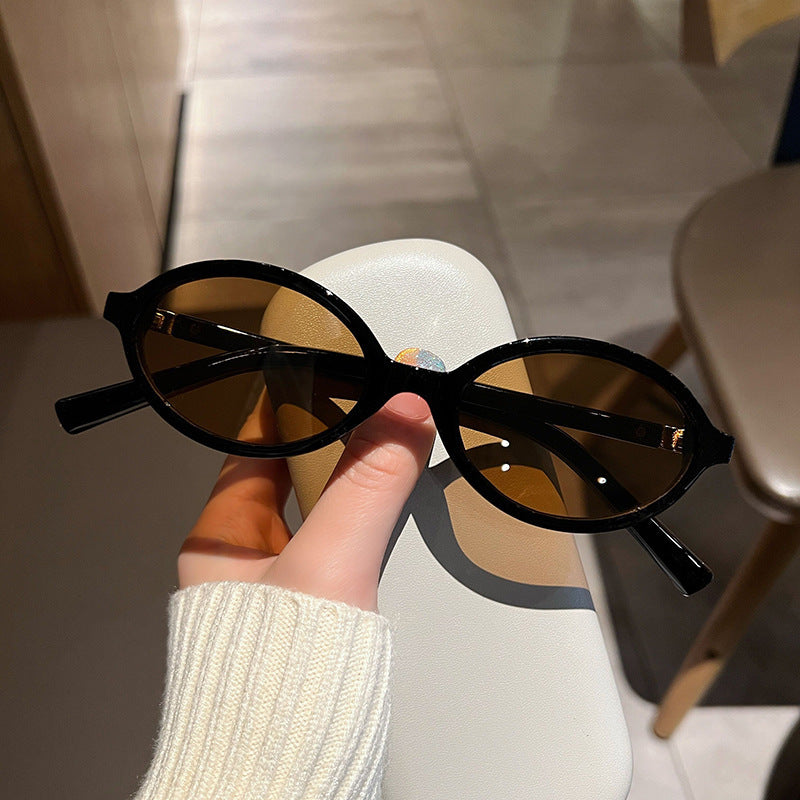 Damen elegante Katzenaugenbrille Karnz