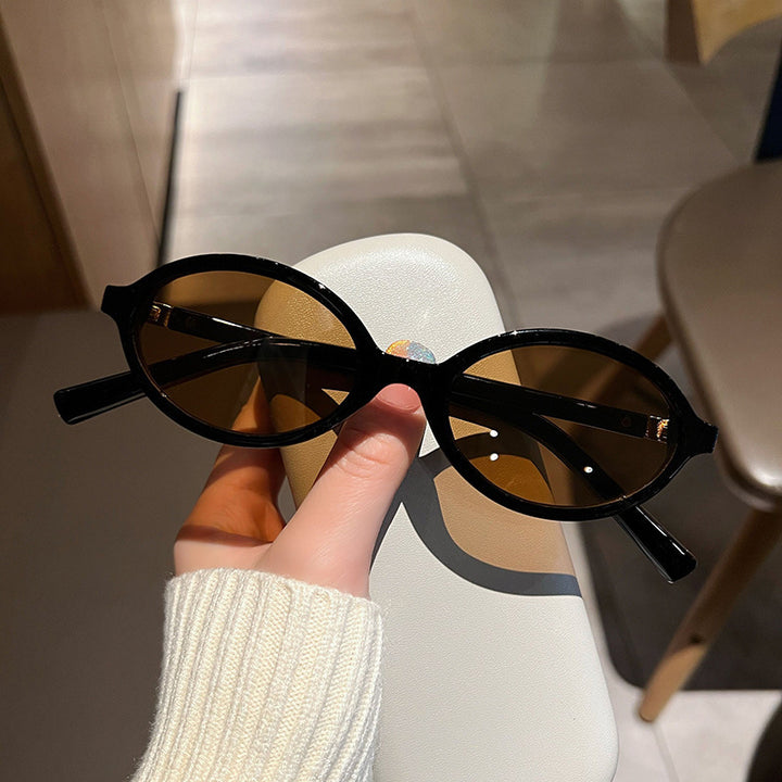 Damen elegante Katzenaugenbrille Karnz